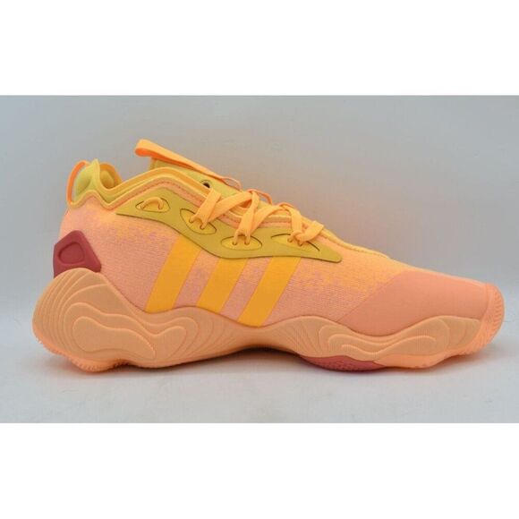 Adidas Mens Size 11 Trae Young 3 Acid Orange Spark Basketball Shoes Sneakers - Picture 6 of 10